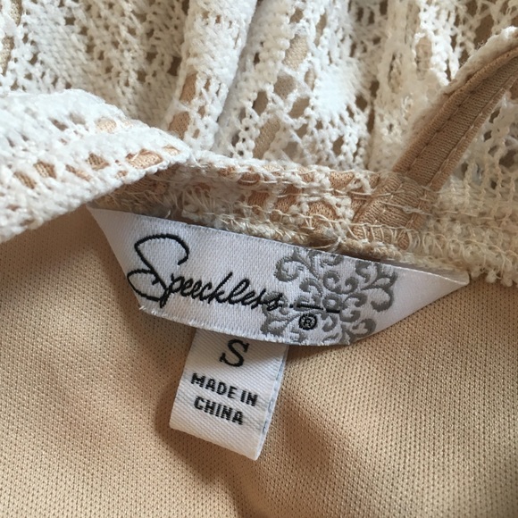 DONATED Speechless Small Ivory Lace Dress bridal shower - Picture 10 of 10